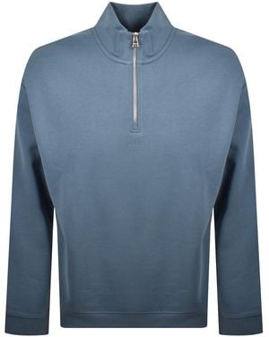 HUGO Durty244 Sweatshirt Open - Blue