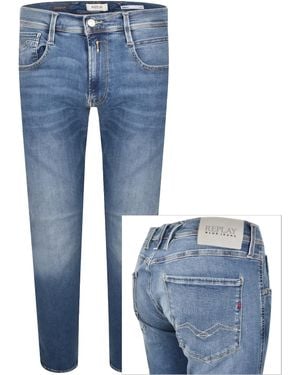 Replay Anbass Slim Fit Jeans - Blue
