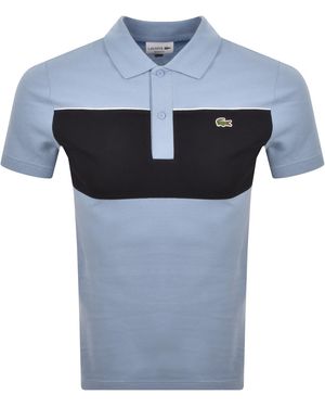 Lacoste Logo Polo T Shirt - Blue
