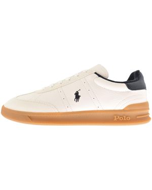 Ralph Lauren Heritage Aera Trainers - White