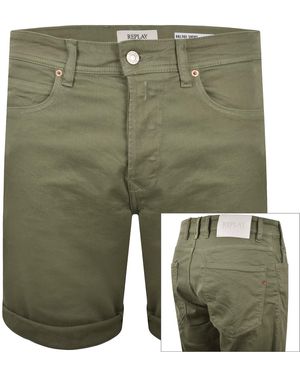 Replay Rbj 981 Shorts - Green