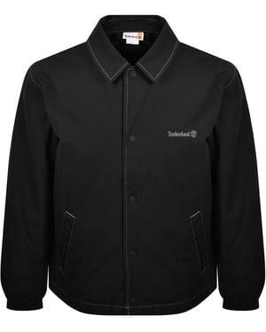 Timberland Canvas Coach Jacket - Black