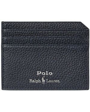 Ralph Lauren Leather Card Holder - Blue