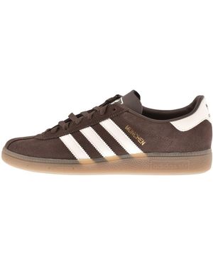 adidas Originals Munchen Trainers - Brown