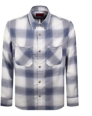HUGO Erato Long Sleeve Shirt - Blue