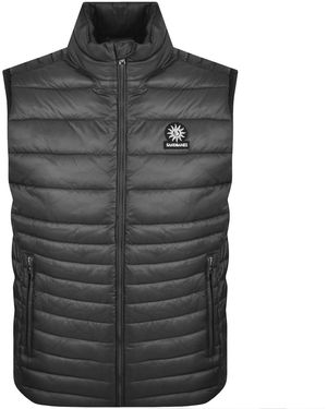 Sandbanks Micro Puffer Gilet Anthracite - Grey