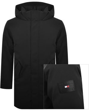 Tommy Hilfiger Tech Hooded Parka - Black
