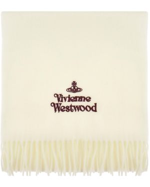 Vivienne Westwood Logo Scarf Off - Natural