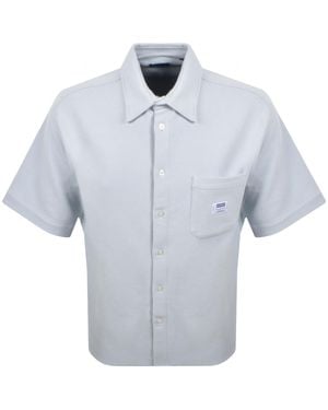 HUGO Ebronn Short Sleeve Shirt - Blue