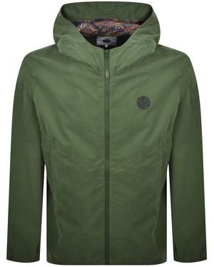 Pretty Green Feltham Hooded Jacket - Green