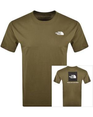 The North Face Evolution Box T Shirt - Green
