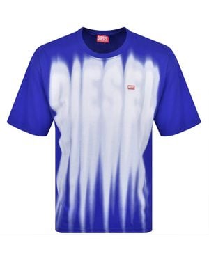 DIESEL T Boxt A41 T Shirt - Blue