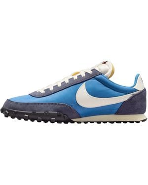 Nike Waffle Racer Trainers - Blue