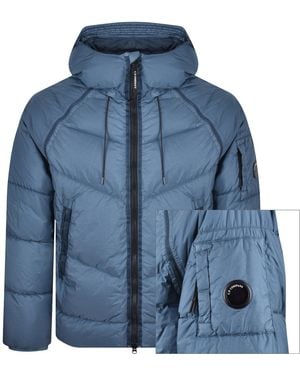 C.P. Company Cp Company Down Shield Jacket Orion - Blue