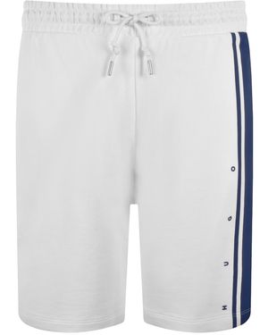 HUGO Demsi Jersey Shorts - White
