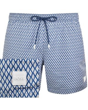 BOSS BUSINESS Boss Vibe Swim Shorts - Blue