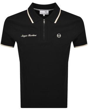 Sergio Tacchini Davide Polo T Shirt - Black
