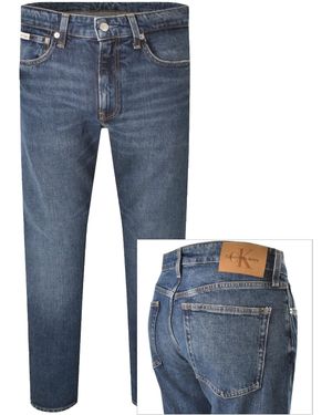 Calvin Klein Slim Taper Fit Jeans - Blue