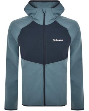Berghaus Lightweight Hooded Jacket With Raglan Sleeves - Blue
