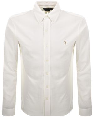 Ralph Lauren Featherweight Mesh Shirt - White