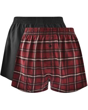 BOSS BUSINESS Boss Underwear 2 Pack Boxers - Red