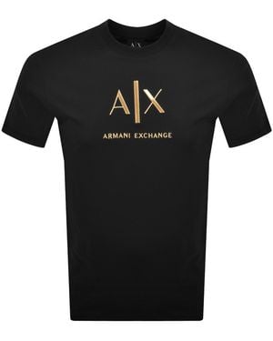ARMANI EXCHANGE Slim Fit T Shirt - Black