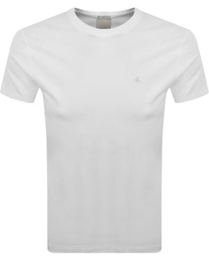Calvin Klein Slim Fit Crew Neck T Shirt - White