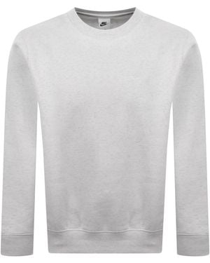 Nike Crew Neck Club Sweatshirt - White
