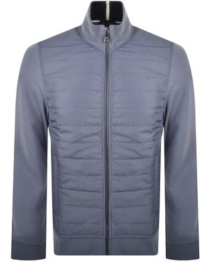 Ted Baker Entil Quilted Mix Media Jacket - Blue