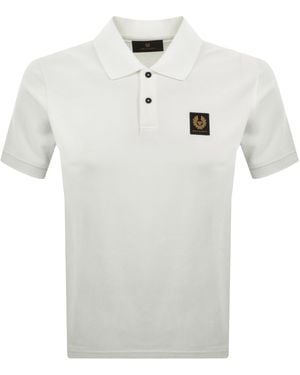 Belstaff Logo Polo T Shirt - White