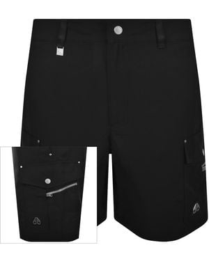 Moose Knuckles Brady Cargo Shorts - Black