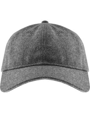 BOSS Boss Derrel Wool Cap Dark - Gray