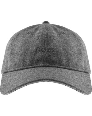 BOSS Boss Derrel Wool Cap Dark - Grey