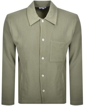 Norse Projects Jorn Double Face Overshirt Clay - Green