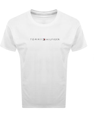 Tommy Hilfiger Logo T Shirt - White