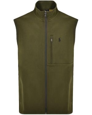 Ralph Lauren Full Zip Gilet - Green