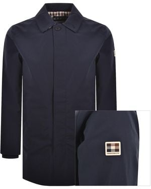 Aquascutum Shell Hooded Jacket - Blue
