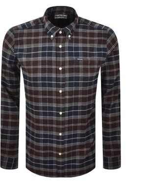 Barbour Kyeloch Tartan Tailored Fit Shirt - Black