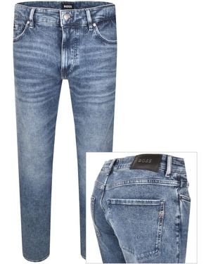 BOSS BUSINESS Boss H Delaware Slim Fit Jeans - Blue