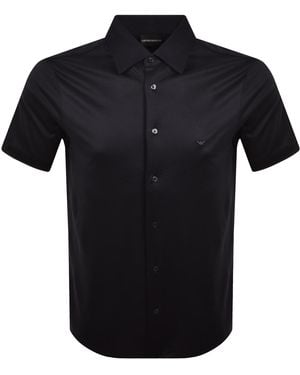 Armani Emporio Short Sleeved Shirt - Black