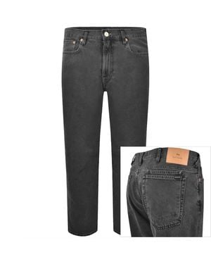 Paul Smith Relaxed Taper Jeans Mid Wash - Grey