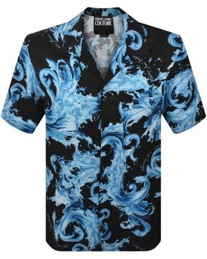 Versace Jeans Couture Couture Bowling Shirt - Blue