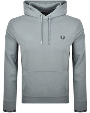Fred Perry Tipped Hoodie Stockport - Grey