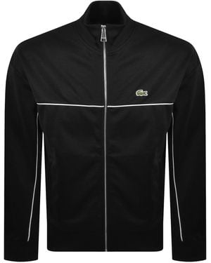 Lacoste Full Zip Sweatshirt - Black