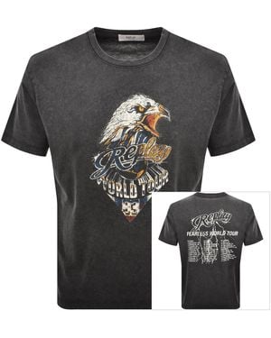 Replay Graphic T Shirt - Black