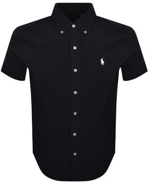 Ralph Lauren Short Sleeve Knit Shirt - Blue