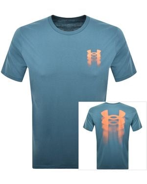 Under Armour Blur T Shirt - Blue
