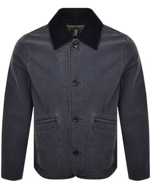 Paul Smith Removable Collar Jacket - Blue