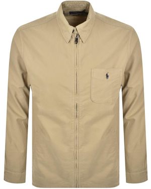 Ralph Lauren Overshirt Surrey Tan - Natural