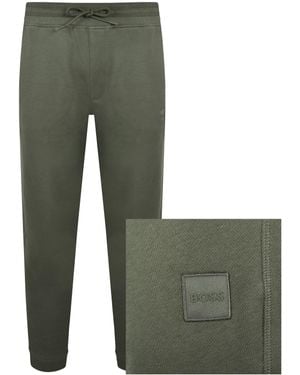BOSS Boss Sestart Jogging Bottoms - Green
